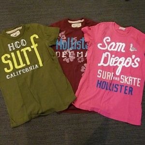 Hollister t shirts